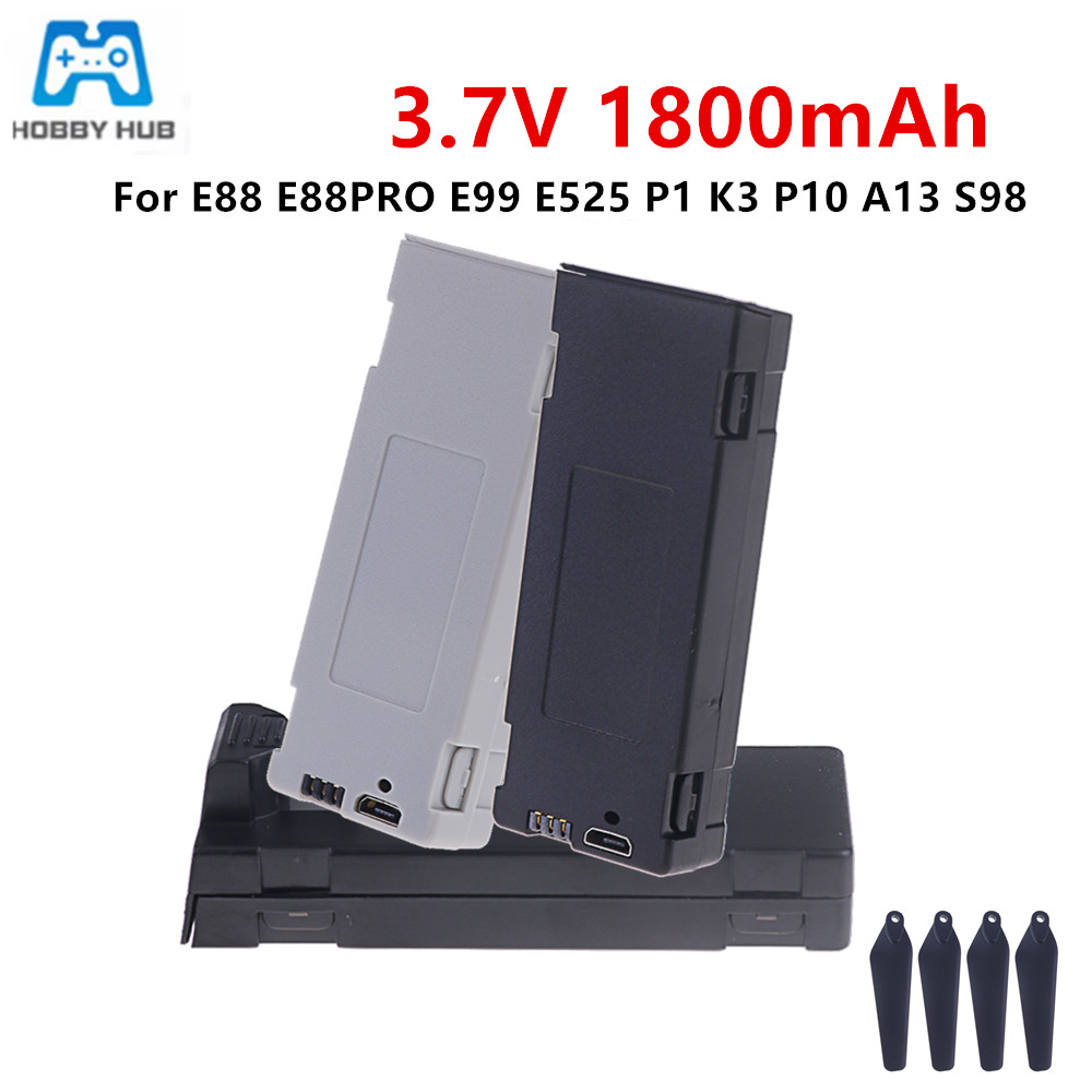 Drone Battery Lipo - Voor E88 Batterij Oplaadbare Batterij 3.7V
