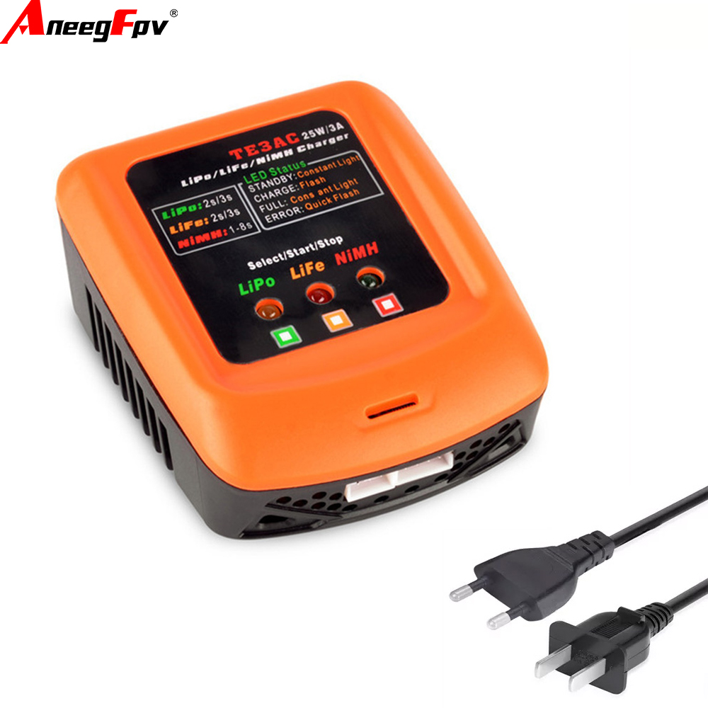 Drone Battery 3S - TE3AC 100V-240V 25W/3A Professionele Balanslader voor