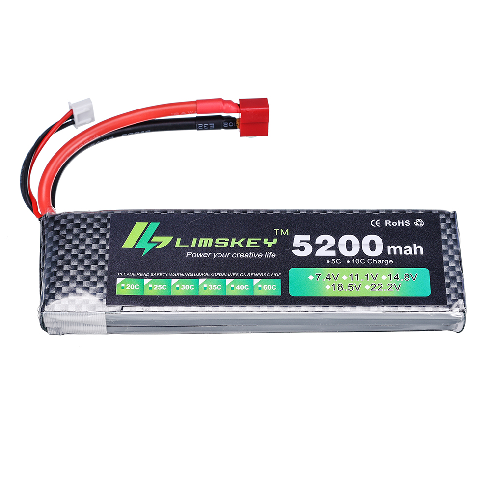 Limskey Power batterij 7.4V 52 - Drone Battery Lipo recensie en prijs