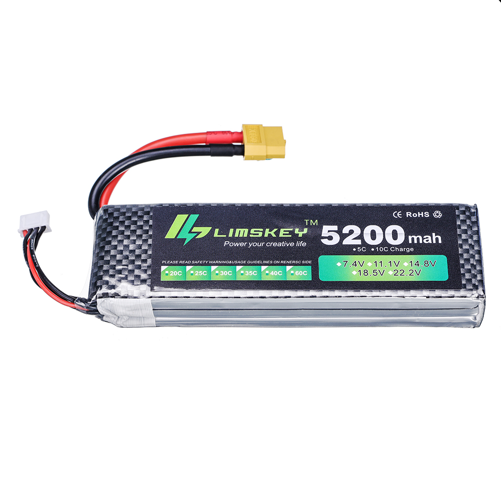 Limskey Power batterij 7.4V 52 - Drone Battery Lipo recensie en prijs