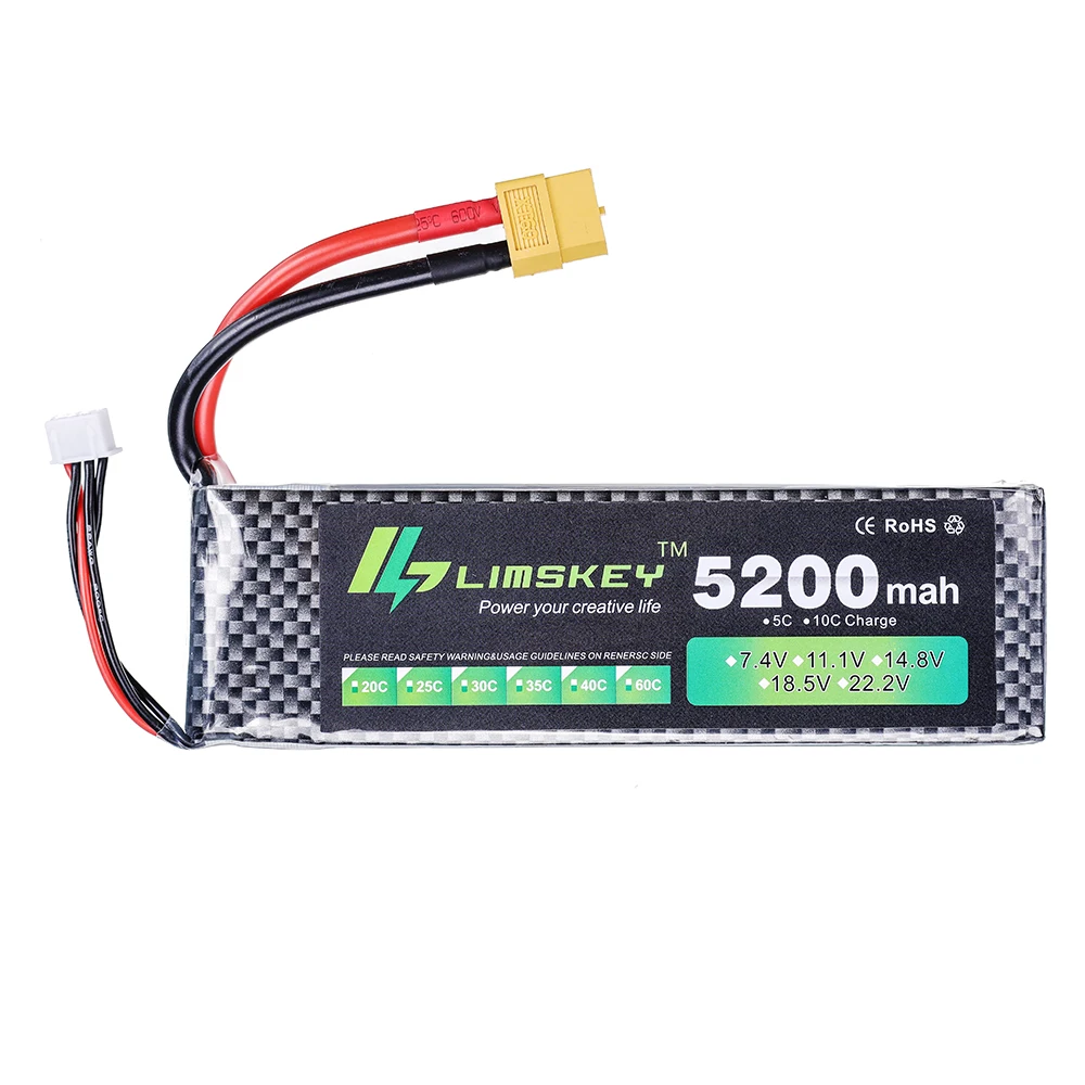 Limskey Power batterij 7.4V 52 - Drone Battery Lipo recensie en prijs